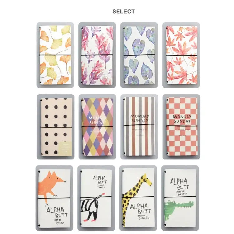 Creative Stationery Cortex Portable Small Fresh Account Hand Book School Office Supplies Random Style Delivery Account