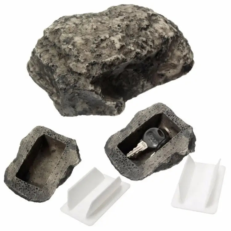 Creative Stone Insurance Key Storage Box Home Key Anti-lost Hidden Collection Key Stone Insurance Key Storage Box