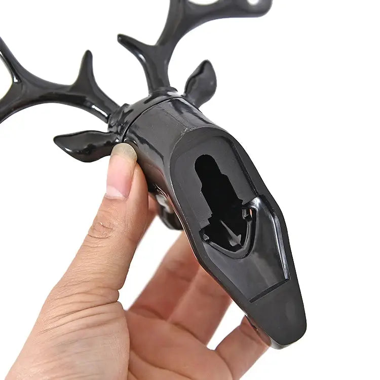 Creative Three-dimensional Multifunctional Deer Head Animal Decorative Hook Coat Hook Retro Clothes Hanging Creative