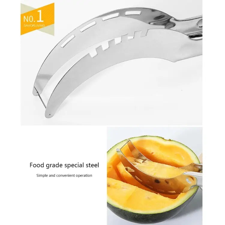 Creative Watermelon Melon Fruit Stainless Steel Cutter Watermelon Cutter - Watermelon Cutter