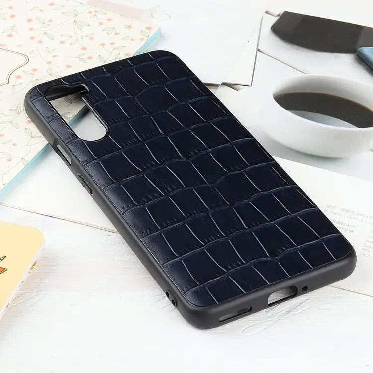 Crocodile Texture Genuine Leather Protective Case For iPhone 11 For iPhone 11 Pro For iPhone 11 Pro Max For iPhone 12