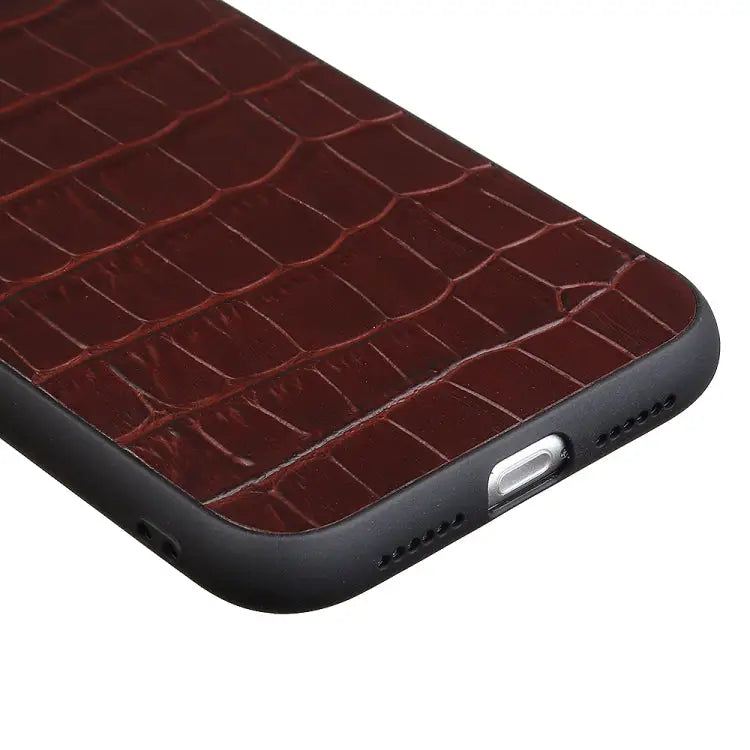 Crocodile Texture Genuine Leather Protective Case For iPhone 11 For iPhone 11 Pro For iPhone 11 Pro Max For iPhone 12