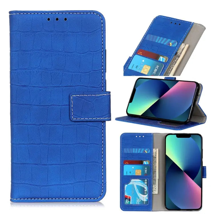 Crocodile Texture Horizontal Flip Leather Case with Holder & Card Slots & Wallet For iPhone 13 mini For iPhone 13