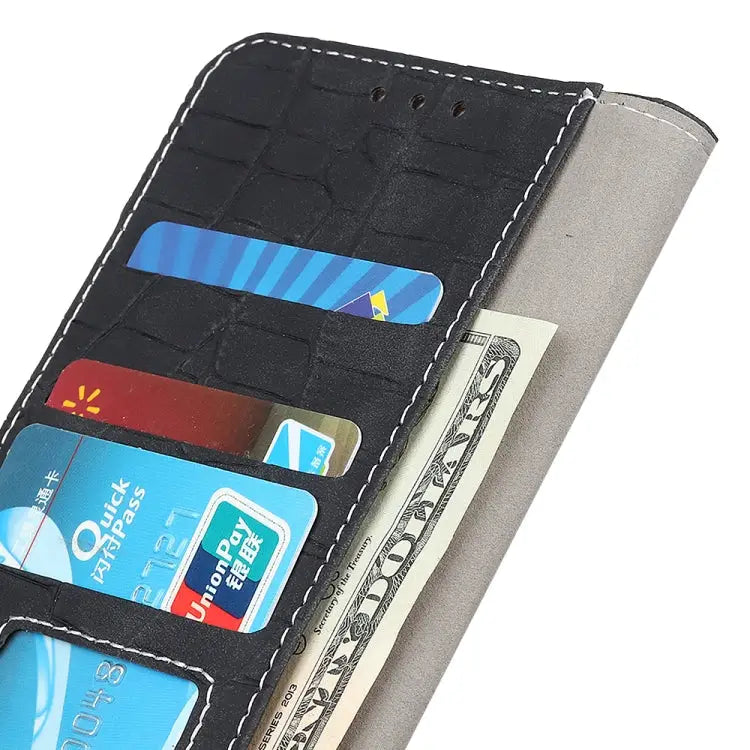 Crocodile Texture Horizontal Flip Leather Case with Holder & Card Slots & Wallet For iPhone 13 mini For iPhone 13