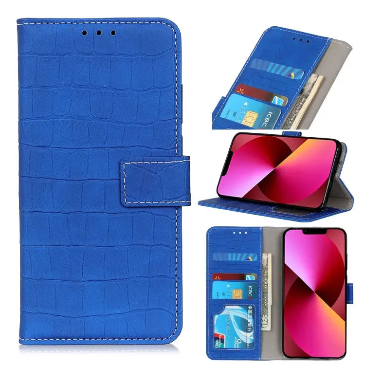 Crocodile Texture Horizontal Flip Leather Case with Holder & Card Slots & Wallet For iPhone 13 mini For iPhone 13