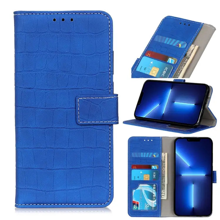 Crocodile Texture Horizontal Flip Leather Case with Holder & Card Slots & Wallet For iPhone 13 mini For iPhone 13