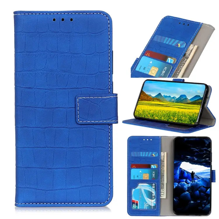 Crocodile Texture Horizontal Flip Leather Case with Holder & Card Slots & Wallet For iPhone 13 mini For iPhone 13
