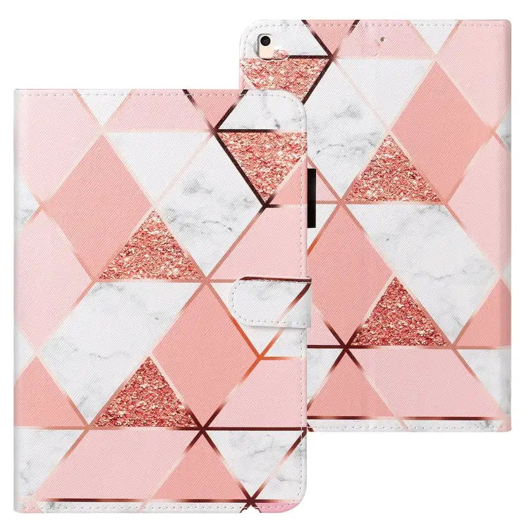 Cross Texture Painted Horizontal Leather Case with Sleep / Wake-up Function & Card Slot & Holder & Wallet For iPad 10.2