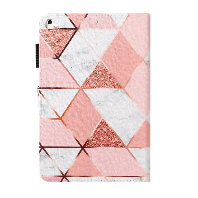 Cross Texture Painted Horizontal Leather Case with Sleep / Wake-up Function & Card Slot & Holder & Wallet For iPad 10.2