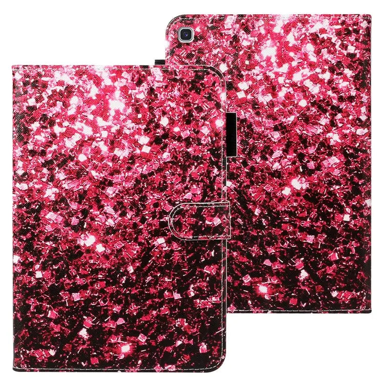 Cross Texture Painted Horizontal Leather Case with Sleep / Wake-up Function & Card Slot & Holder & Wallet For iPad 10.2