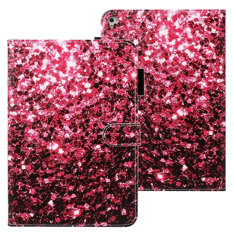Cross Texture Painted Horizontal Leather Case with Sleep / Wake-up Function & Card Slot & Holder & Wallet For iPad 10.2