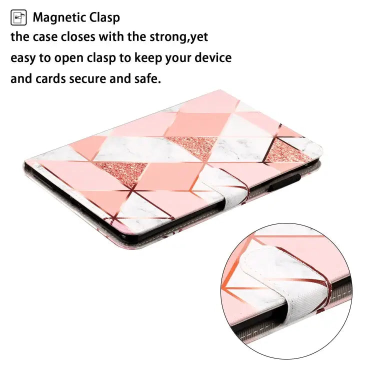 Cross Texture Painted Horizontal Leather Case with Sleep / Wake-up Function & Card Slot & Holder & Wallet For iPad 9.7