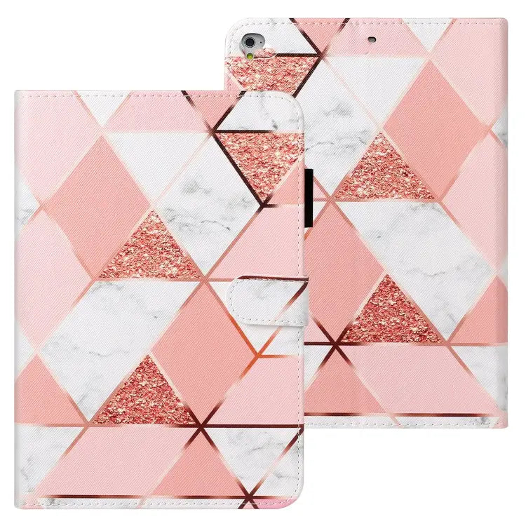 Cross Texture Painted Horizontal Leather Case with Sleep / Wake-up Function & Card Slot & Holder & Wallet For iPad 10.2