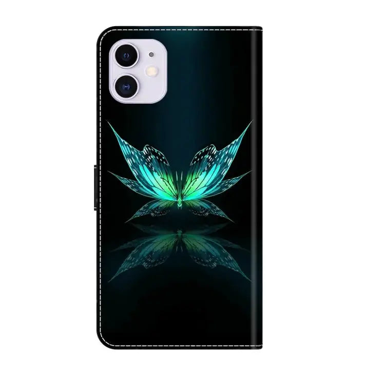 Crystal 3D Shockproof Protective Leather Phone Case For iPhone 11