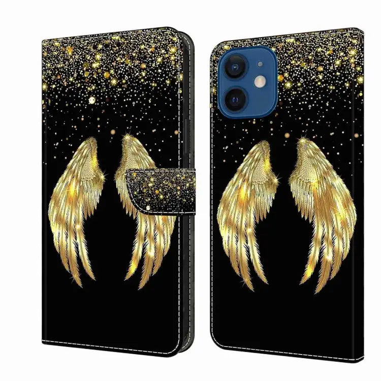 Crystal 3D Shockproof Protective Leather Phone Case For iPhone 12 mini / 13 mini - For iPhone 12 mini / 13 mini