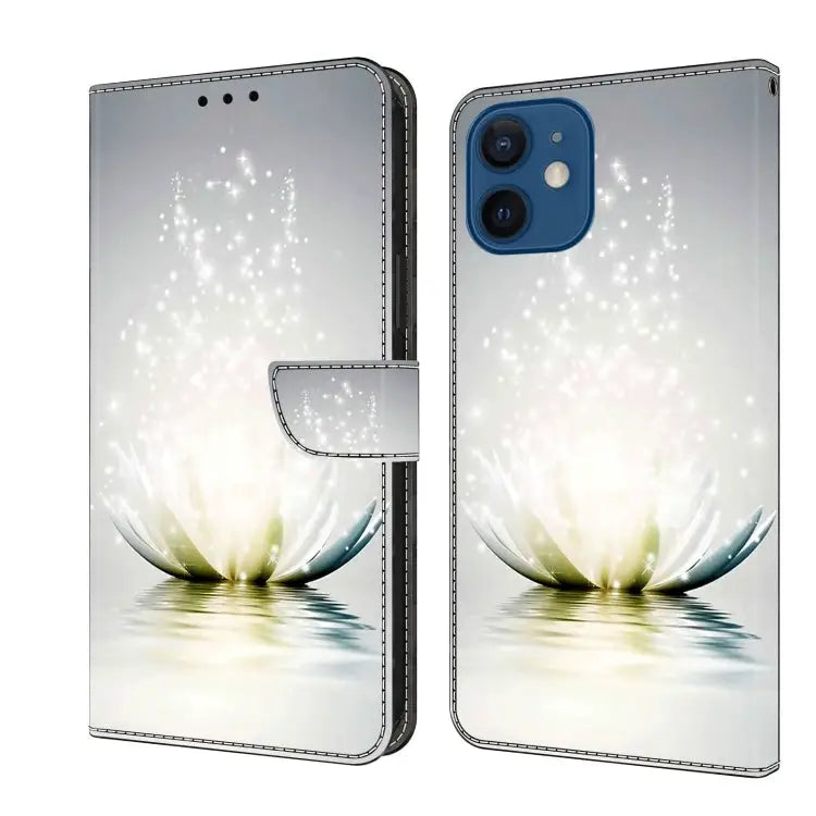 Crystal 3D Shockproof Protective Leather Phone Case For iPhone 12 mini / 13 mini - For iPhone 12 mini / 13 mini / Light