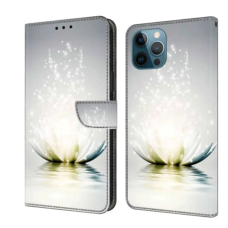 Crystal 3D Shockproof Protective Leather Phone Case For iPhone 12 Pro Max / 13 Pro Max - For iPhone 12 Pro Max / 13 Pro