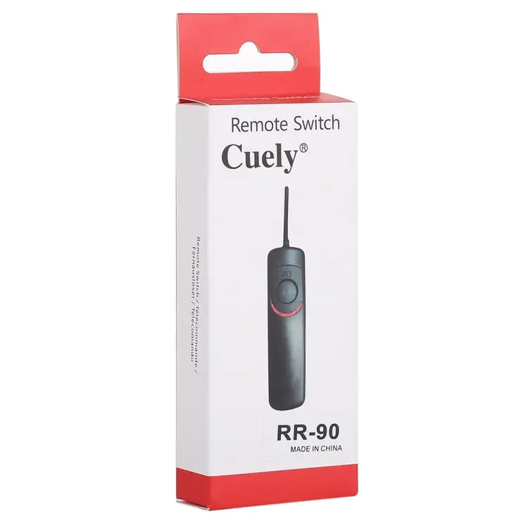 Cuely RR-90 Remote Switch Shutter Release Cord for Fujifilm X-T100 / X-Pro 2 / X-T1 / X-T20 / X-T10 / X30 / X-E2