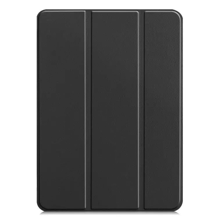 Custer Pure Color 3-Fold Holder Smart Leather Tablet Case For iPad Pro 11 2024 - Apple Accessories