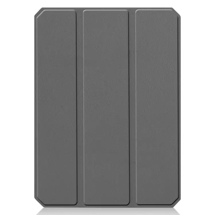 Custer Pure Color TPU Smart Leather Tablet Case with 3-Fold Holder & Pen Slot For iPad mini 6 / mini 2024 - For iPad