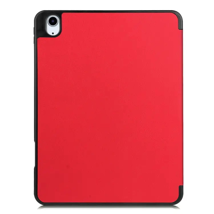 Custer TPU Pure Color 3-Fold Holder Smart Leather Tablet Case For iPad Air 11 2024 / 2025 - Apple Accessories