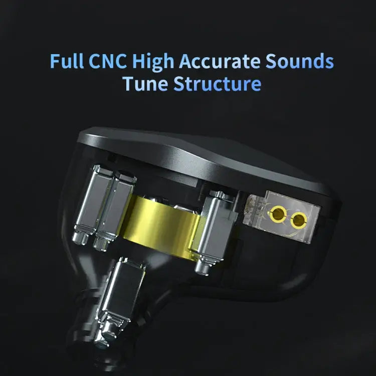 CVJ-CSN In-Ear Dual Magnetic Circuit Dynamic HIFI Wired Earphone With Mic Without Mic - Apple Accessories