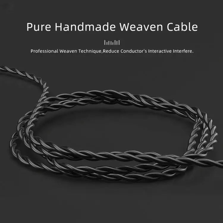 CVJ V2 1.25m Oxygen-free Copper Original 3.5mm Elbow Earphone Cable 0.75mm No Mic 0.78mm No Mic MMCX No Mic 0.75mm