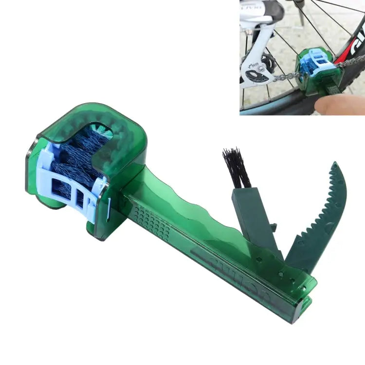 CYLION Multifunctional Quick Wash Brushes Tool kits Chain Cleaner for Bicycle 5 - 5