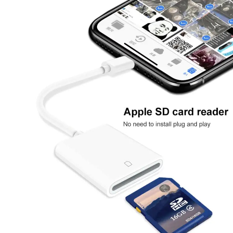 D-128 8 Pin Mobile Phone SD Card Reader D-128 - D-128