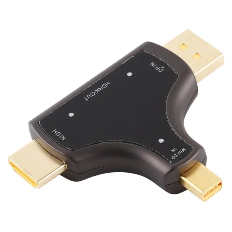 D62A DisplayPort + Mini DP + HDMI Male to HDMI Female 3 in 1 Adapter D62A - D62A