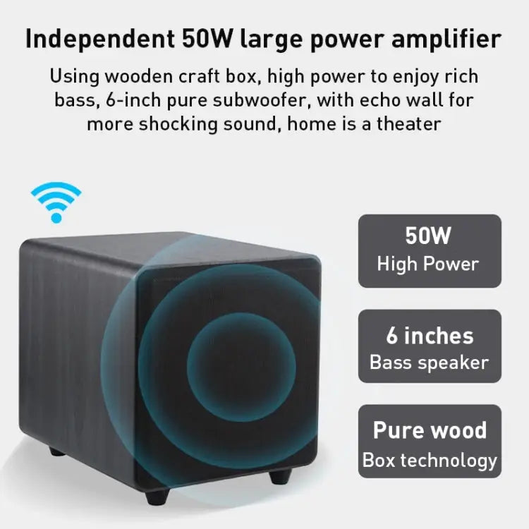 D90 Home Theater Audio Echo Wall Soundbar Subwoofer Audio Subwoofer - Apple Accessories