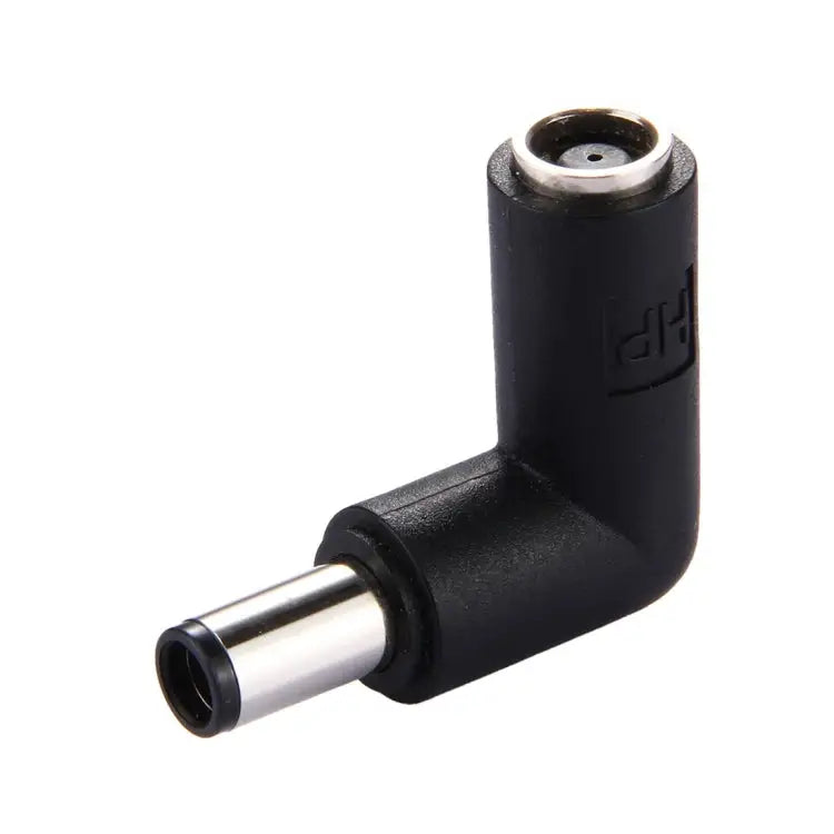 DC 4506 Male to DC 7406 Female Connector Power Adapter for HP Laptop Notebook 90 Degree Right Angle Elbow DC 7406 Male