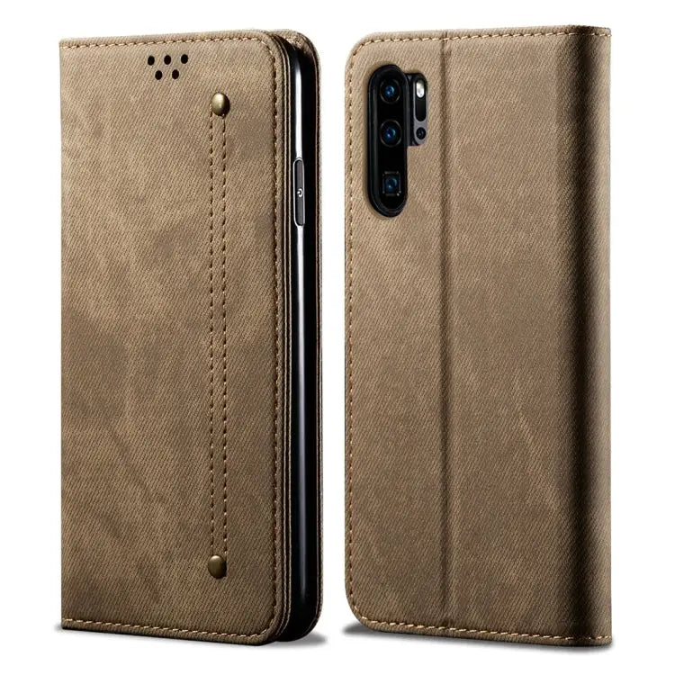 Denim Texture Casual Style Horizontal Flip Leather Case with Holder & Card Slots & Wallet For OPPO A9 / F11 For OPPO