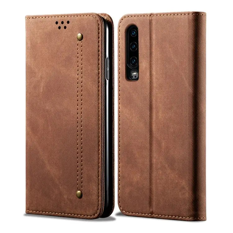 Denim Texture Casual Style Horizontal Flip Leather Case with Holder & Card Slots & Wallet For OPPO A9 / F11 For OPPO