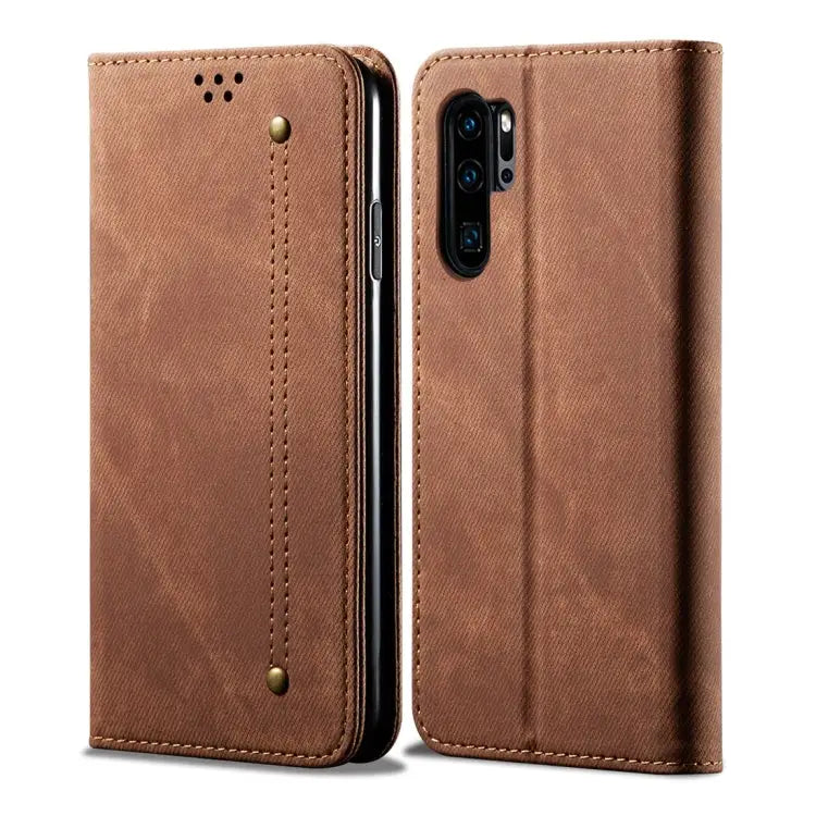 Denim Texture Casual Style Horizontal Flip Leather Case with Holder & Card Slots & Wallet For OPPO A9 / F11 For OPPO