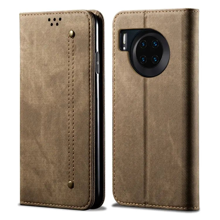 Denim Texture Casual Style Horizontal Flip Leather Case with Holder & Card Slots & Wallet For OPPO A9 / F11 For OPPO