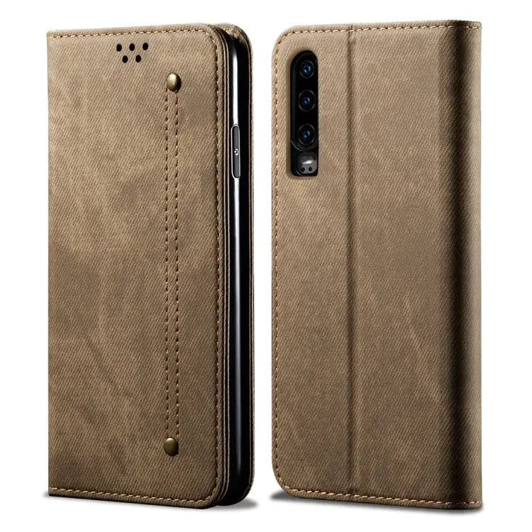 Denim Texture Casual Style Horizontal Flip Leather Case with Holder & Card Slots & Wallet For OPPO A9 / F11 For OPPO