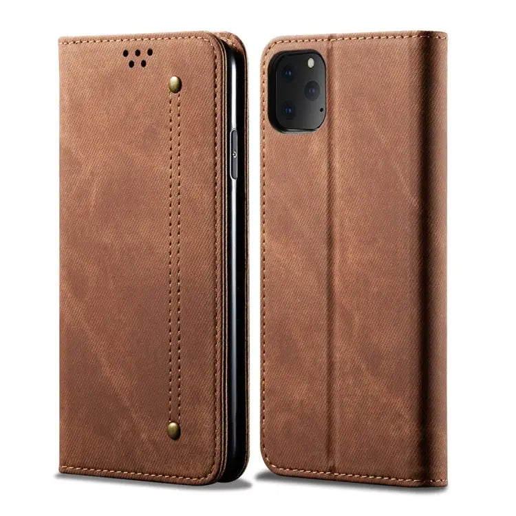 Denim Texture Casual Style Horizontal Flip Leather Case with Holder & Card Slots & Wallet For iPhone 7 Plus / 8 Plus