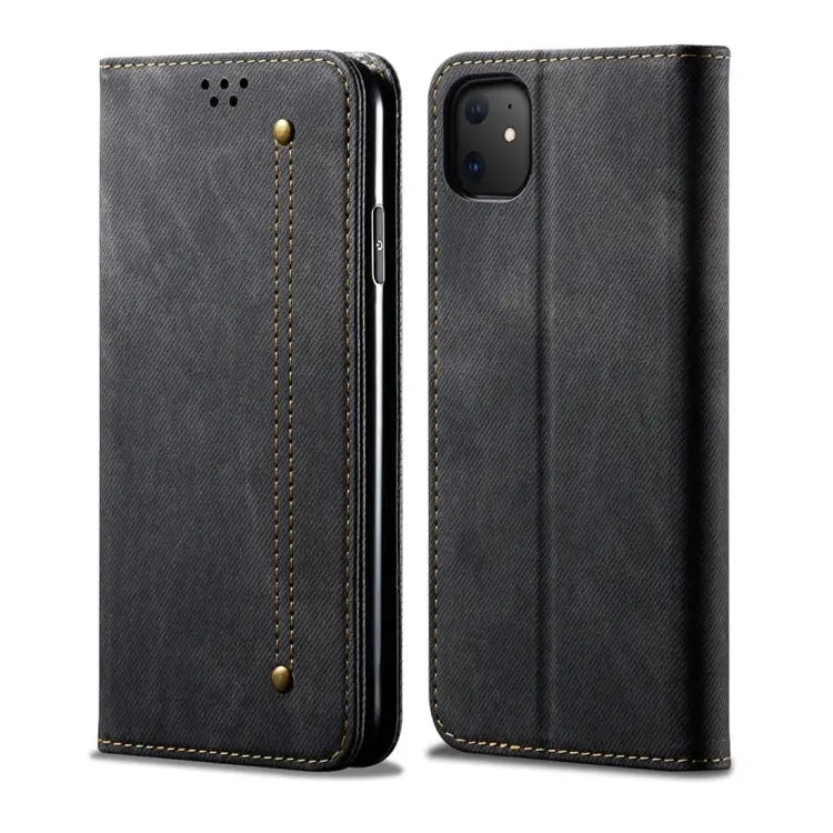 Denim Texture Casual Style Horizontal Flip Leather Case with Holder & Card Slots & Wallet For iPhone 7 Plus / 8 Plus