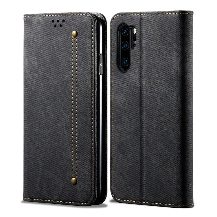 Denim Texture Casual Style Horizontal Flip Leather Case with Holder & Card Slots & Wallet For OPPO A9 / F11 For OPPO