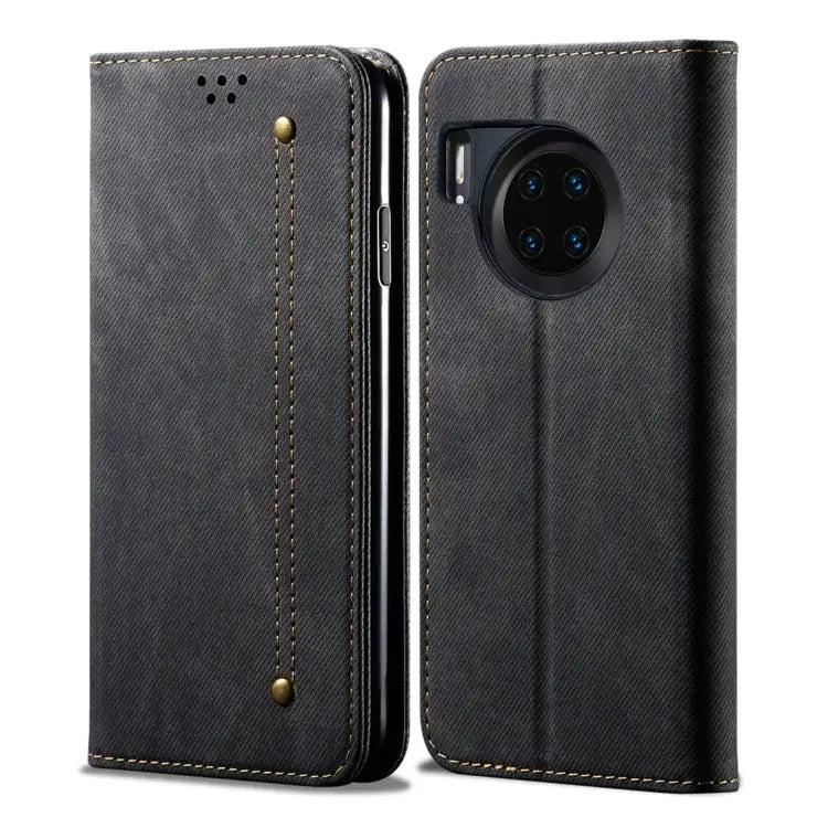 Denim Texture Casual Style Horizontal Flip Leather Case with Holder & Card Slots & Wallet For OPPO A9 / F11 For OPPO