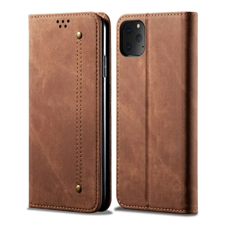 Denim Texture Casual Style Horizontal Flip Leather Case with Holder & Card Slots & Wallet For iPhone 7 Plus / 8 Plus