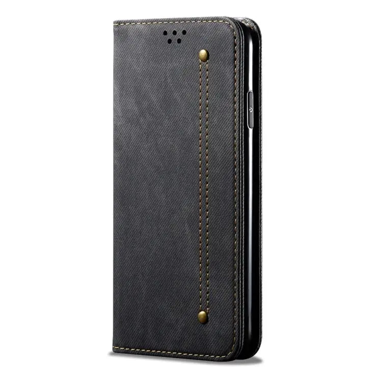 Denim Texture Casual Style Horizontal Flip Leather Case with Holder & Card Slots & Wallet For iPhone 7 Plus / 8 Plus
