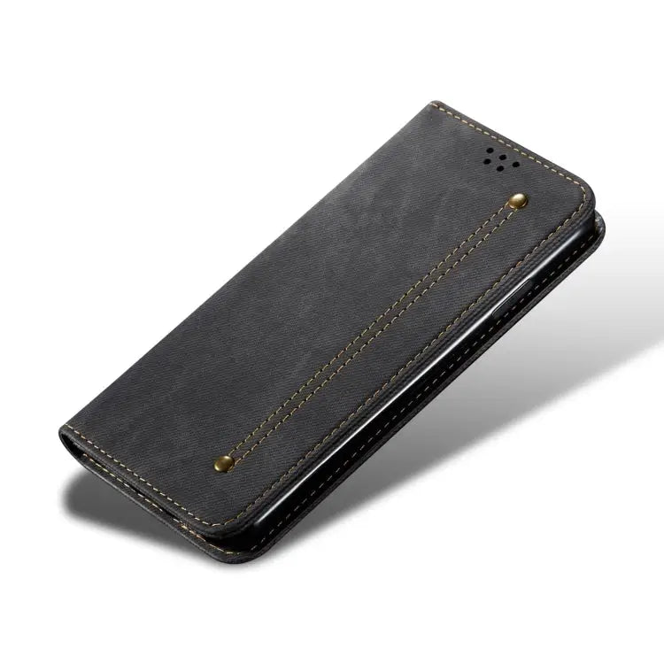 Denim Texture Casual Style Leather Phone Case For iPhone 14 For iPhone 14 Plus For iPhone 14 Pro For iPhone 14 Pro Max