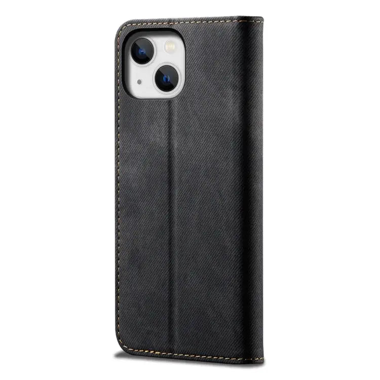 Denim Texture Casual Style Leather Phone Case For iPhone 14 For iPhone 14 Plus For iPhone 14 Pro For iPhone 14 Pro Max