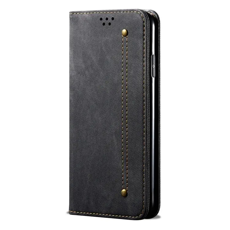 Denim Texture Casual Style Leather Phone Case For iPhone 14 For iPhone 14 Plus For iPhone 14 Pro For iPhone 14 Pro Max