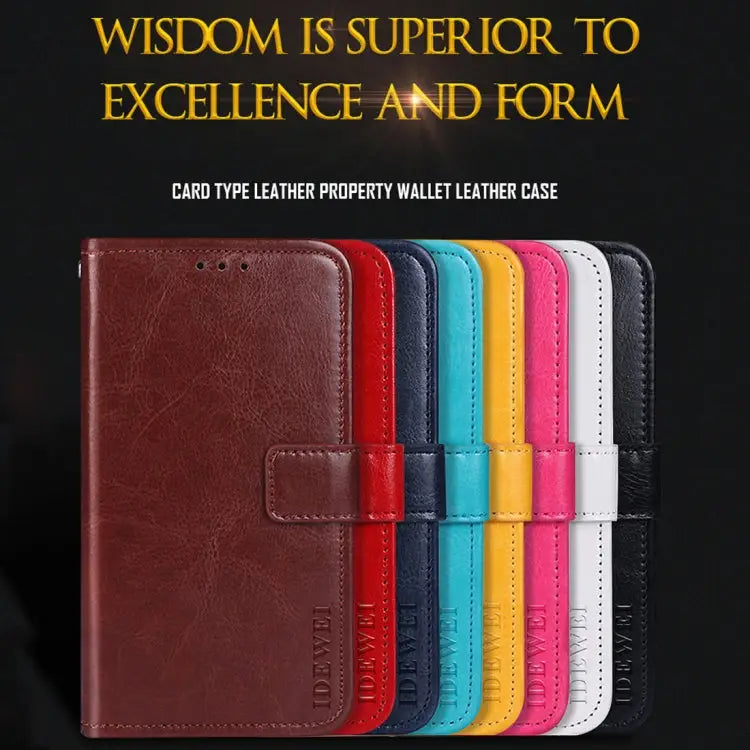 dewei Crazy Horse Texture Horizontal Flip Leather Case with Holder & Card Slots & Wallet For iPhone XS - Apple