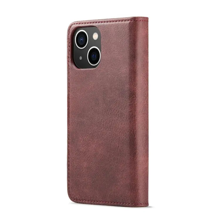 DG.MING Crazy Horse Texture Detachable Magnetic Leather Case For iPhone 14 For iPhone 14 Plus For iPhone 14 Pro