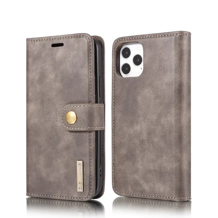 DG.MING Crazy Horse Texture Detachable Magnetic Leather Case For iPhone 12/12 Pro For iPhone 12 Pro Max For Samsung