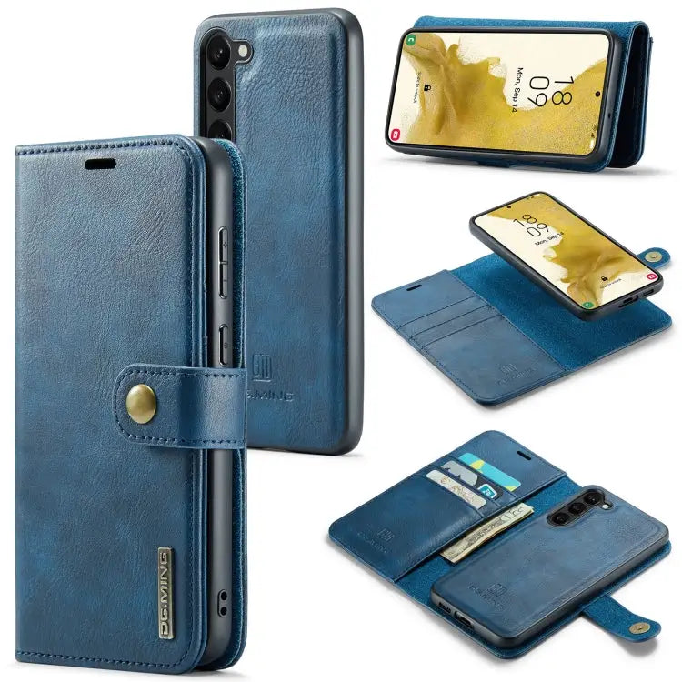 DG.MING Crazy Horse Texture Detachable Magnetic Leather Case For iPhone 12/12 Pro For iPhone 12 Pro Max For Samsung
